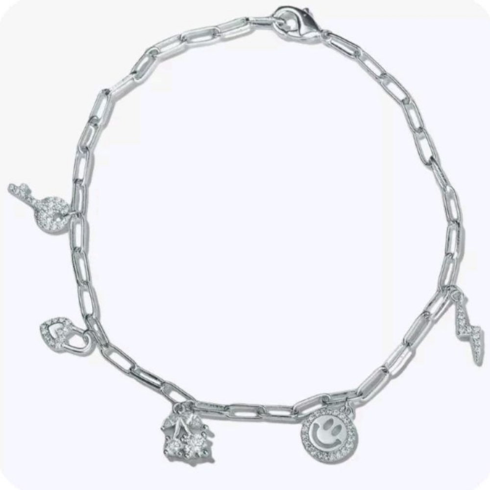 Royal Flush Sterling Silver Bracelet By Oomiay